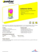 TDS M638 weberniv EXTra