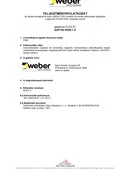 DoP webercol FLEX S1