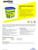 TDS weber.tec Superflex 10