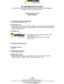 DoP weberset superflex max2