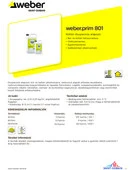 TDS weber.prim 801