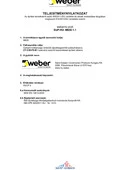 DoP HU M635 weberniv profi